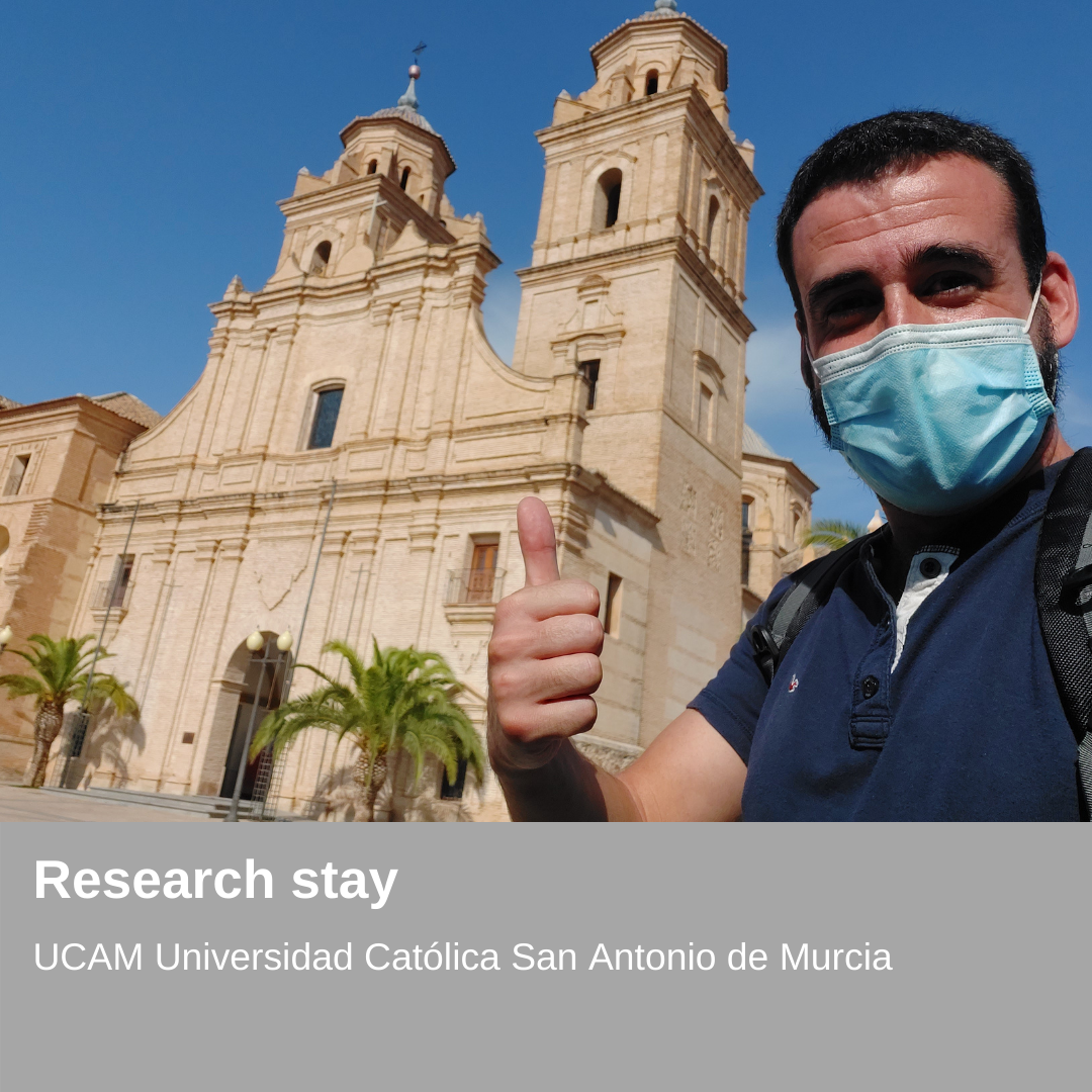 Estada de recerca - UCAM Universidad Católica Murcia, de Jordi Mogas