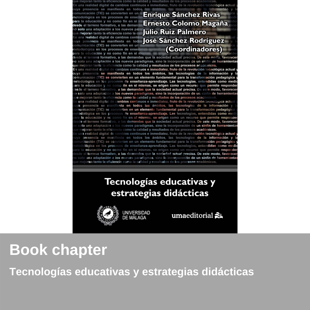 Nova publicació - Tecnologías educativas y estrategias didácticas