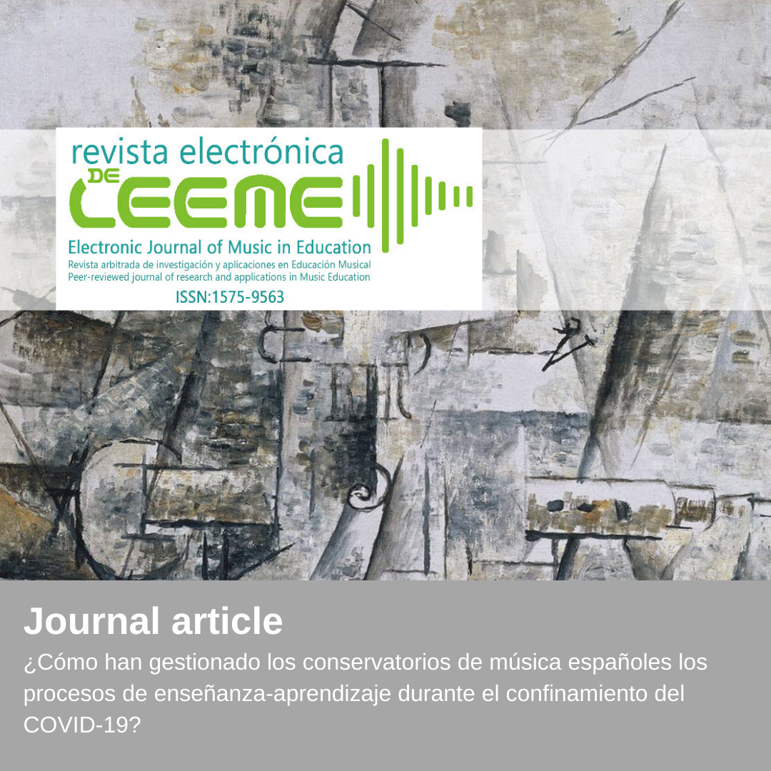 Nova publicació - Revista Electrónica de LEEME