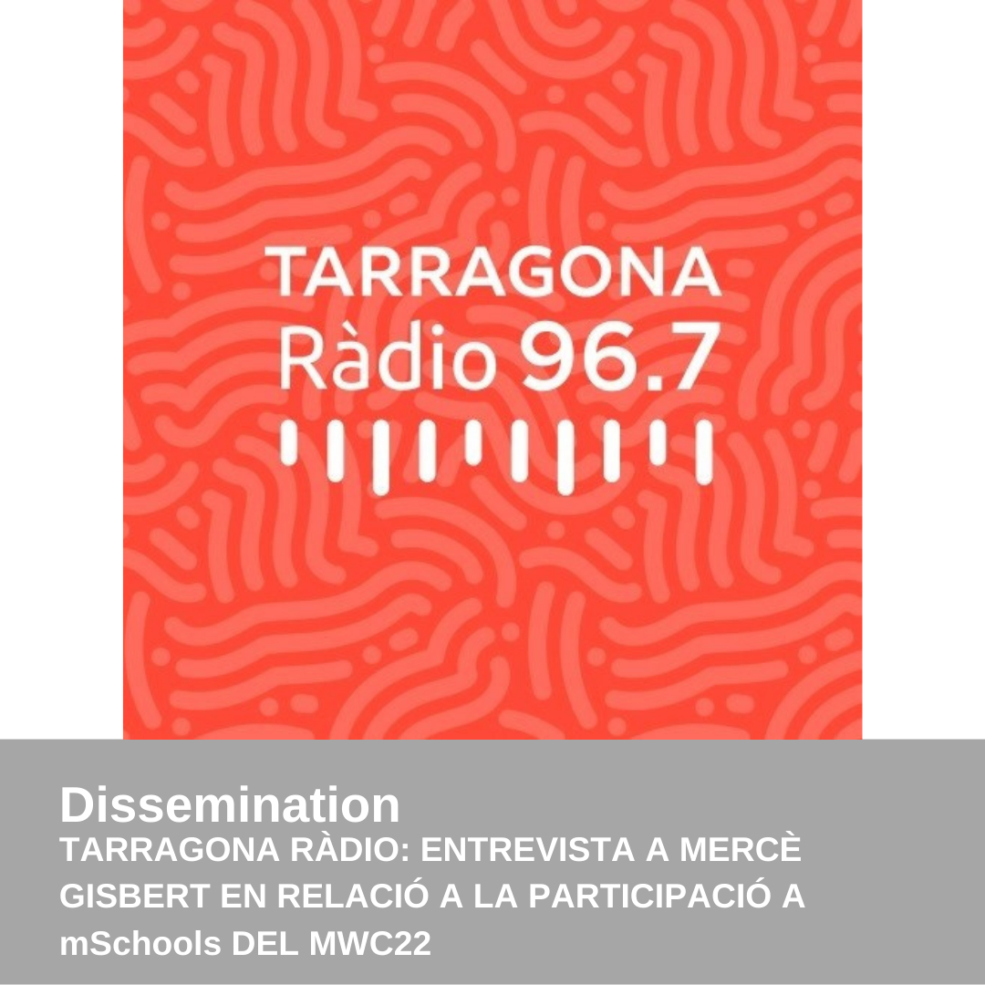 Divulgació: Entrevista a Mercè Gisbert a Tarragona Ràdio